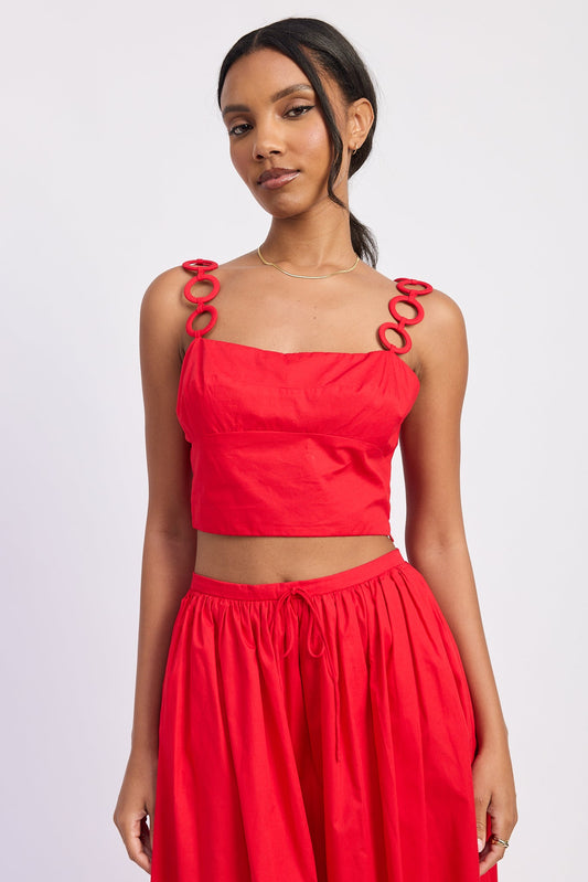 Poppy Crop Top
