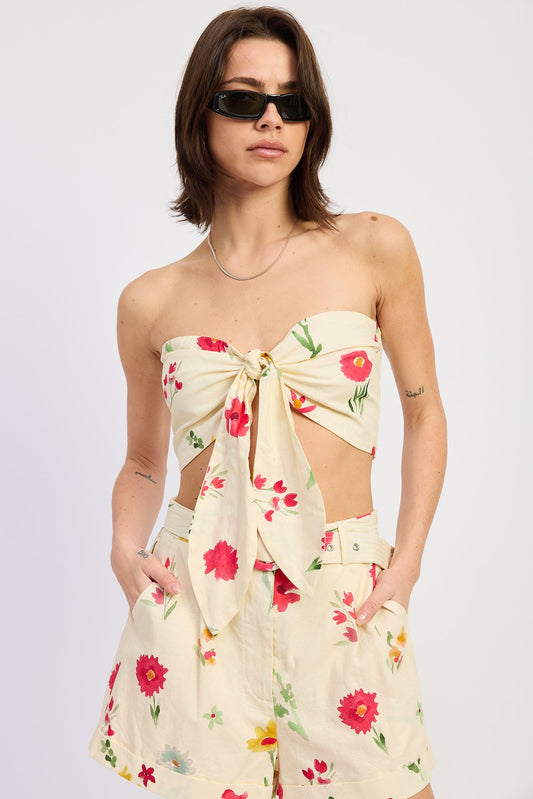 Vionnet Tie Top