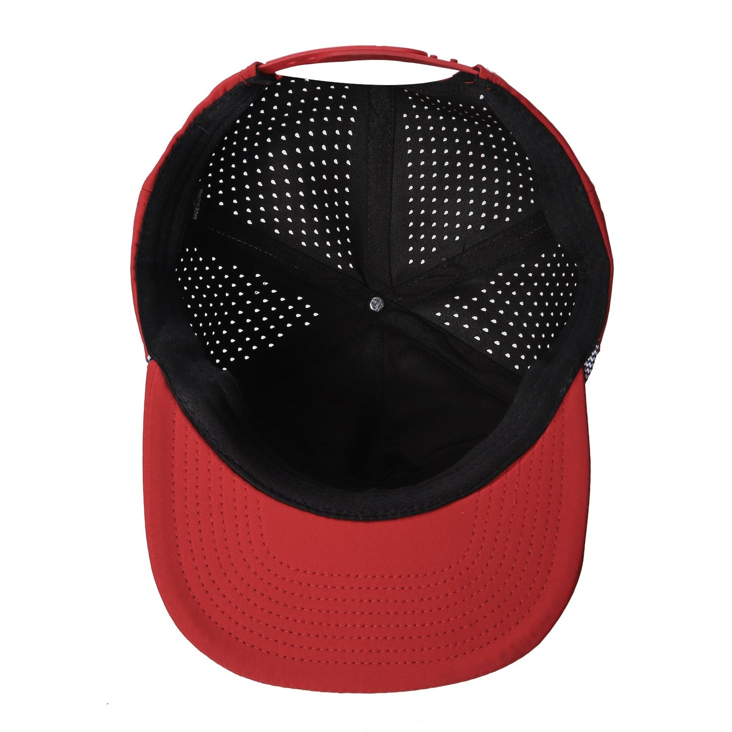 5panel Unstructured Crown W/ Laser Back W/ Rope Flatbill Water Proof Fabric 5wpr | Burzip Inc