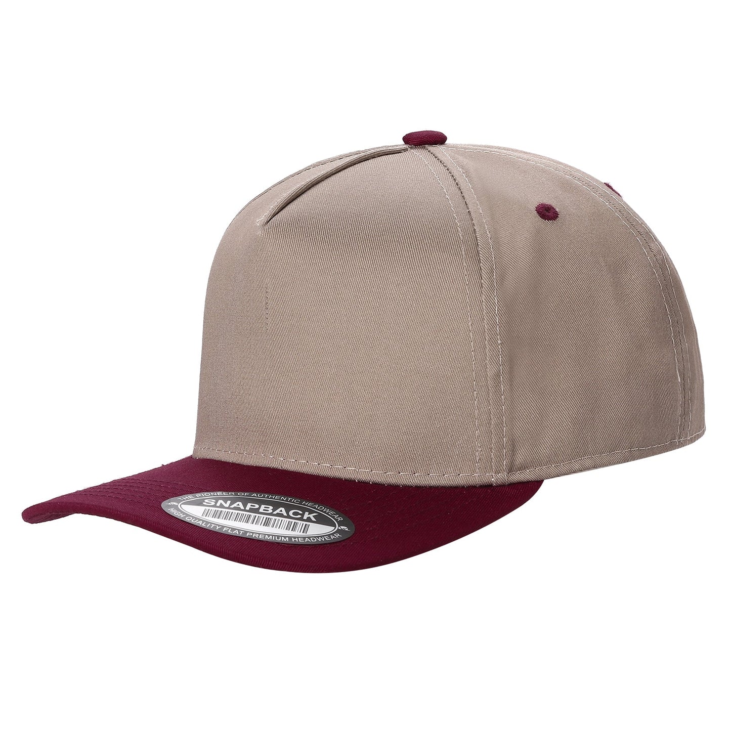 5panel Solid with Under Bill Colored Blank Caps Tcoa | Burzip Inc