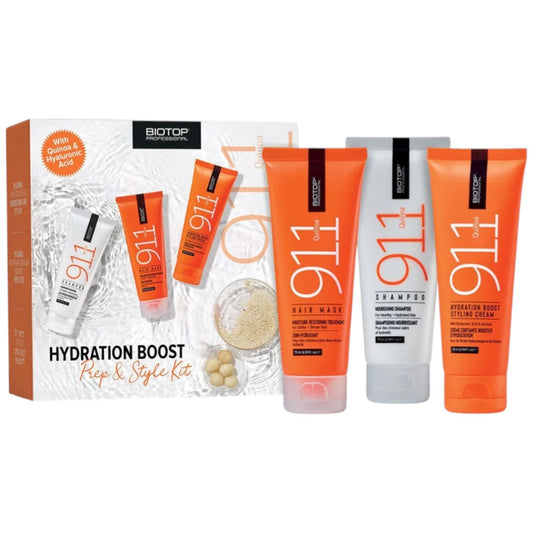 911 Quinoa Hydration Boost Prep & Style Kit