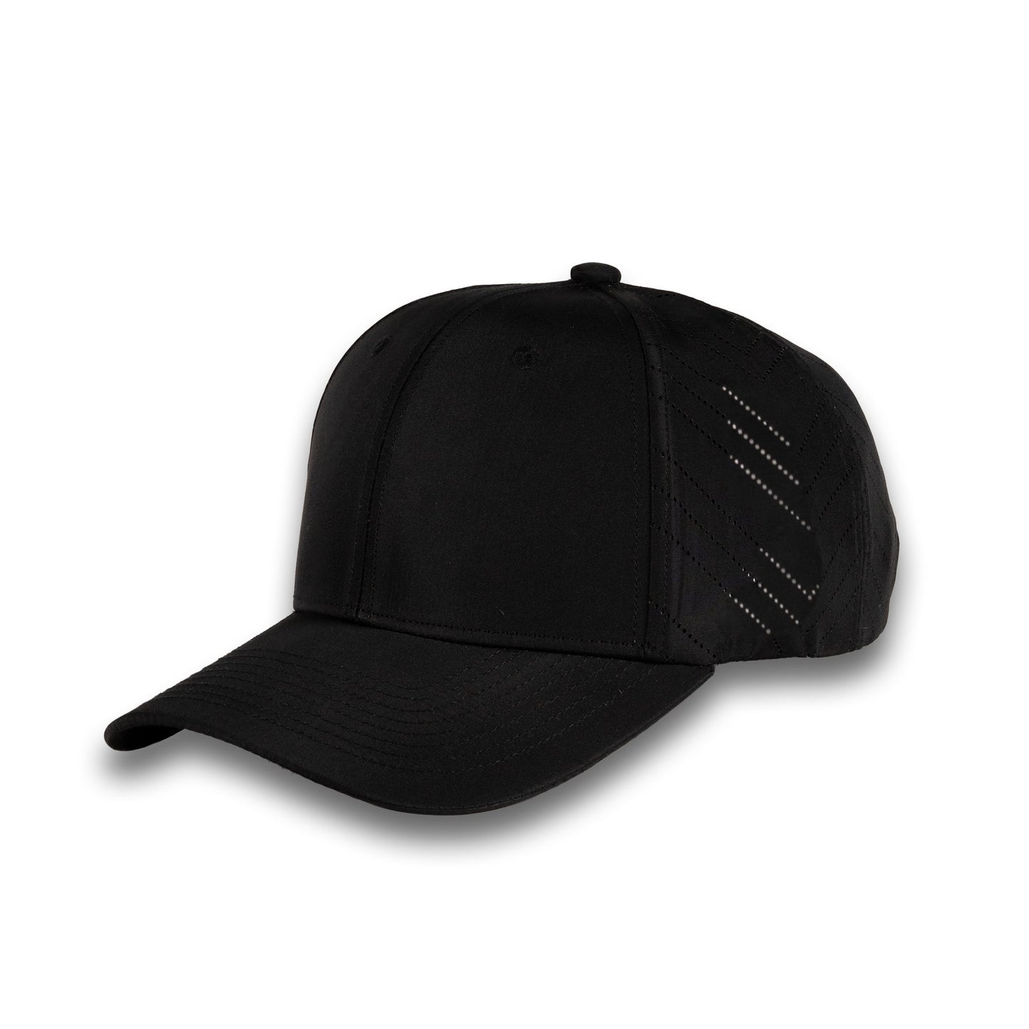 Wholesale 6 Panel Laser Performance Cap Buckle Back Hat 6laser | Burzip Inc