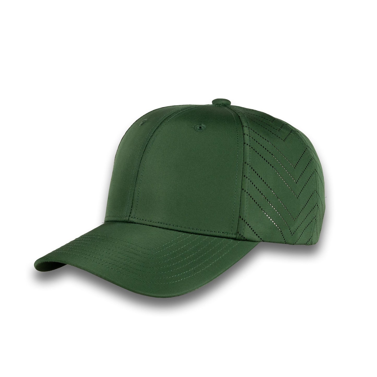 Wholesale 6 Panel Laser Performance Cap Buckle Back Hat 6laser | Burzip Inc