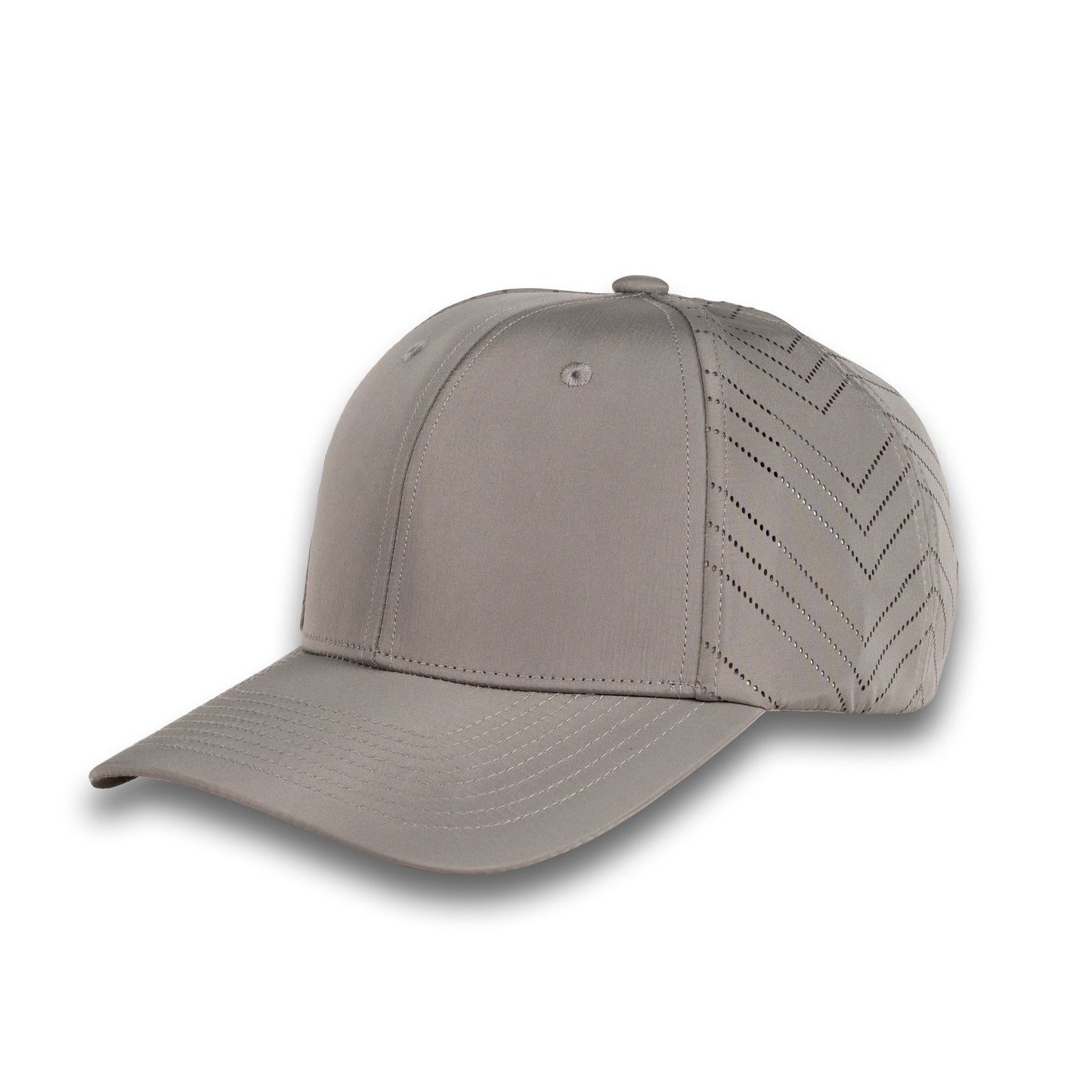Wholesale 6 Panel Laser Performance Cap Buckle Back Hat 6laser | Burzip Inc