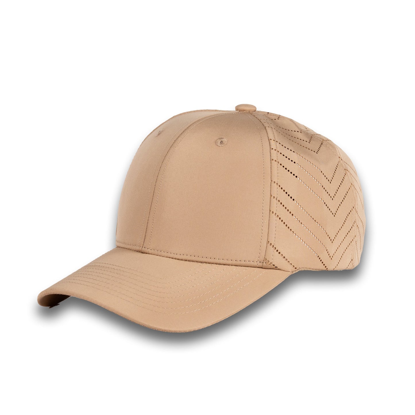 Wholesale 6 Panel Laser Performance Cap Buckle Back Hat 6laser | Burzip Inc