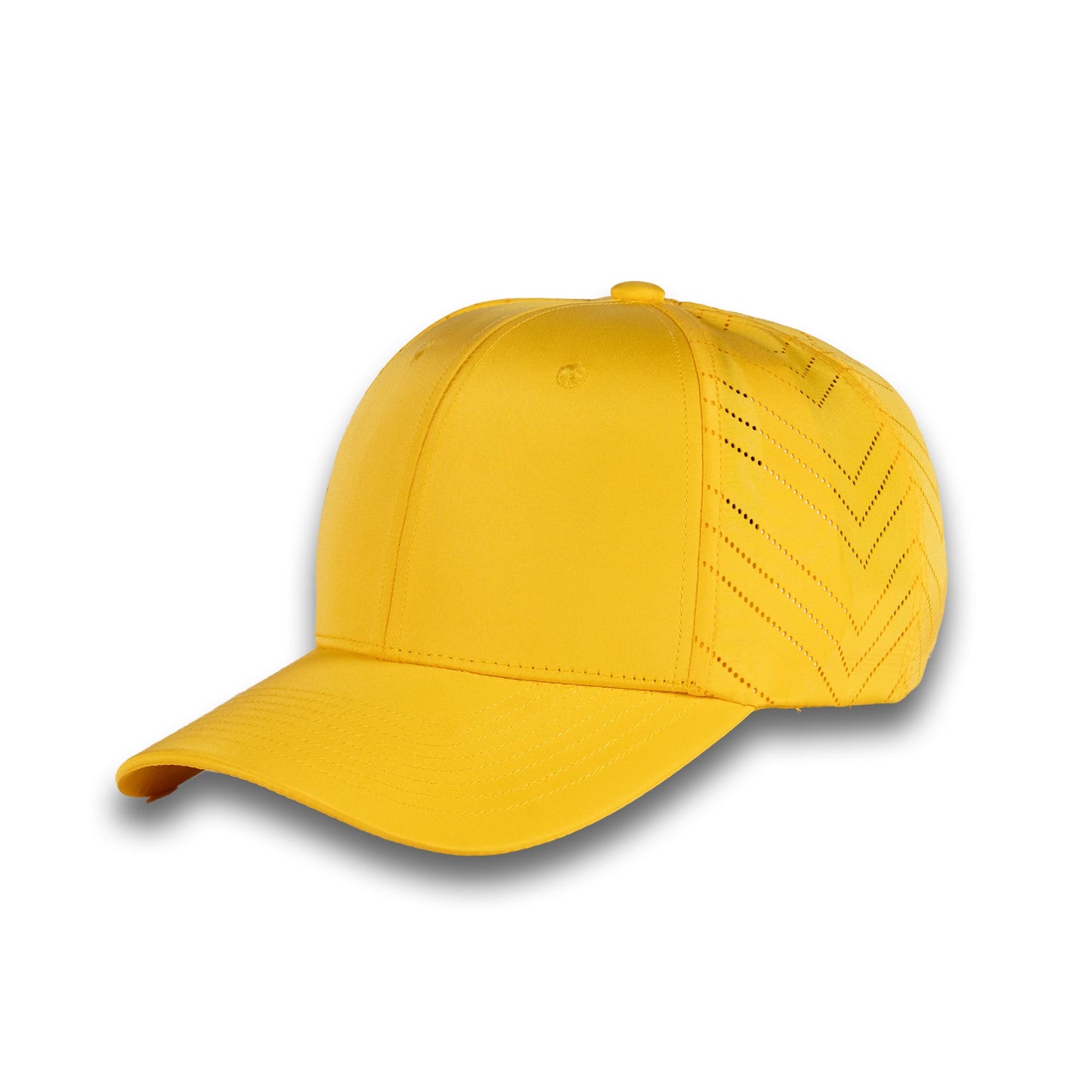 Wholesale 6 Panel Laser Performance Cap Buckle Back Hat 6laser | Burzip Inc