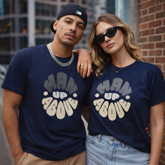 Man Up Above Tee – Colossians 3:2 Inspired Faith Streetwear