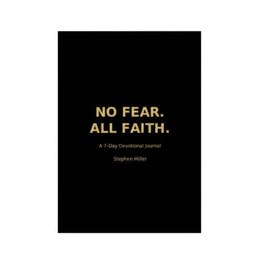No Fear. All Faith. — 7-Day Devotional Journal
