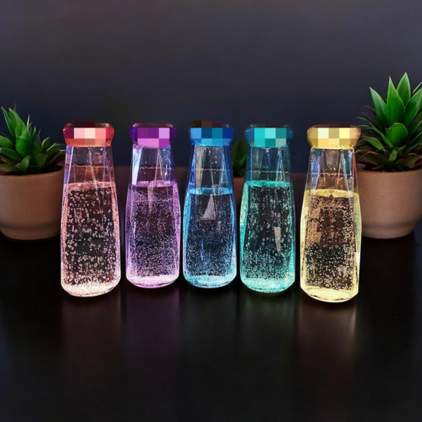 Water bottles