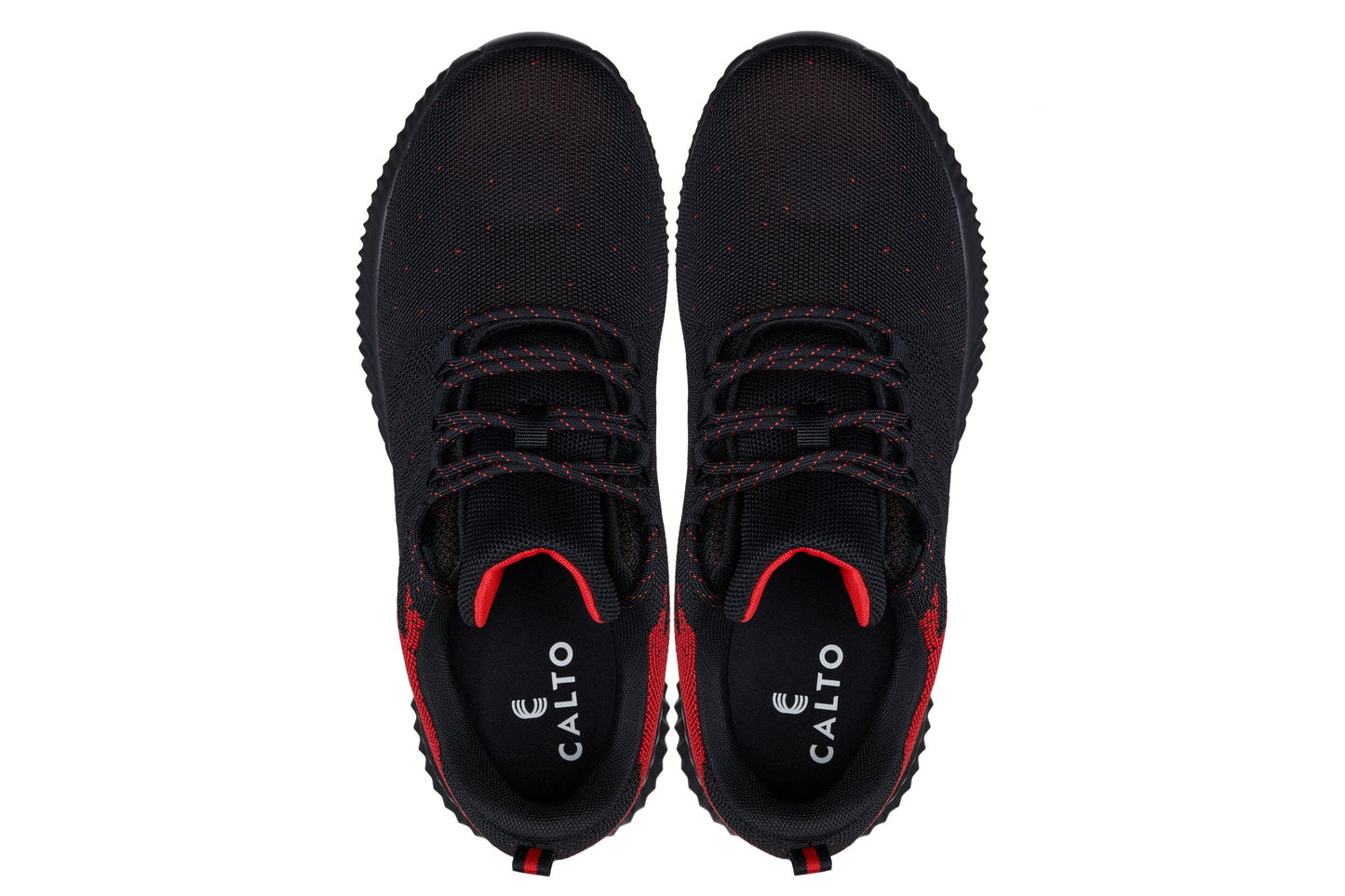 CALTO - Q215 - 2.8 Inches Taller (Black/Red) - Ultra Lightweight