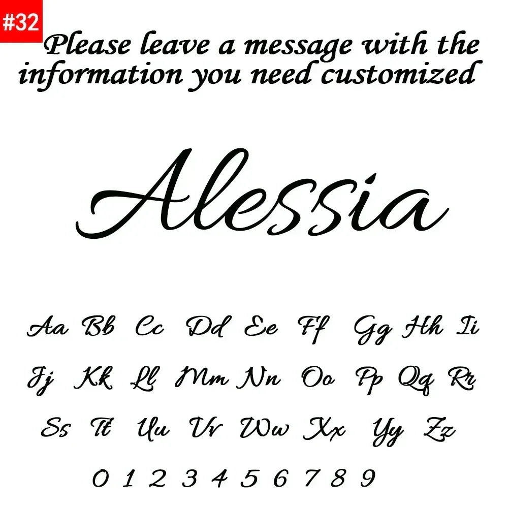 Custom Hollow Love Name Ring Personalized 18K Stainless Steel Opening Adjustable Ring Jewelry Birthday Party Gift Wholesale