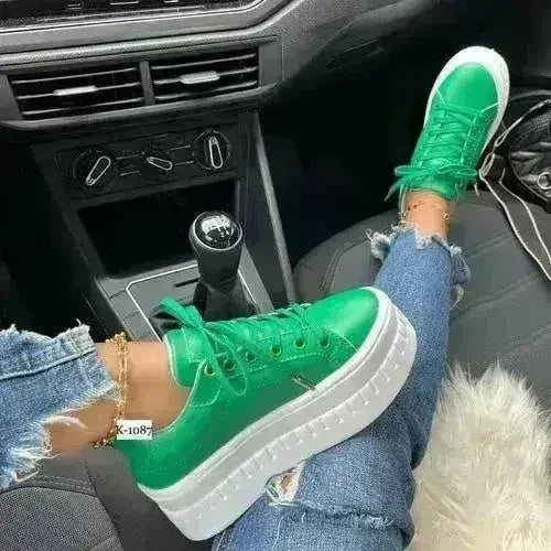 Casual Flat Women's Shoes Beige/Pink/Green/Khaki/Black/White