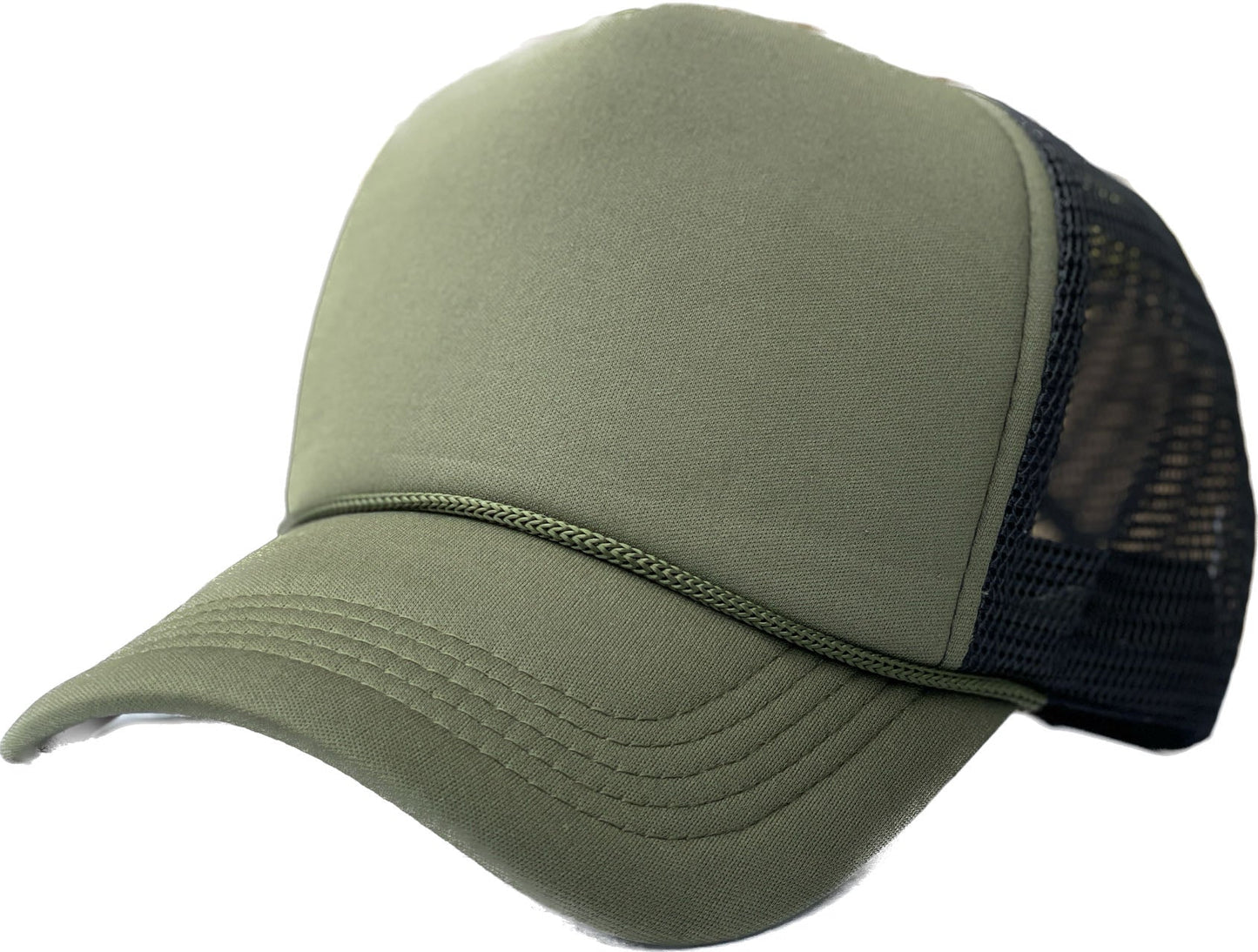 Sponge Foam Trucker Mesh for Kids 5panel Adult Unisex Stm | Burzip Inc