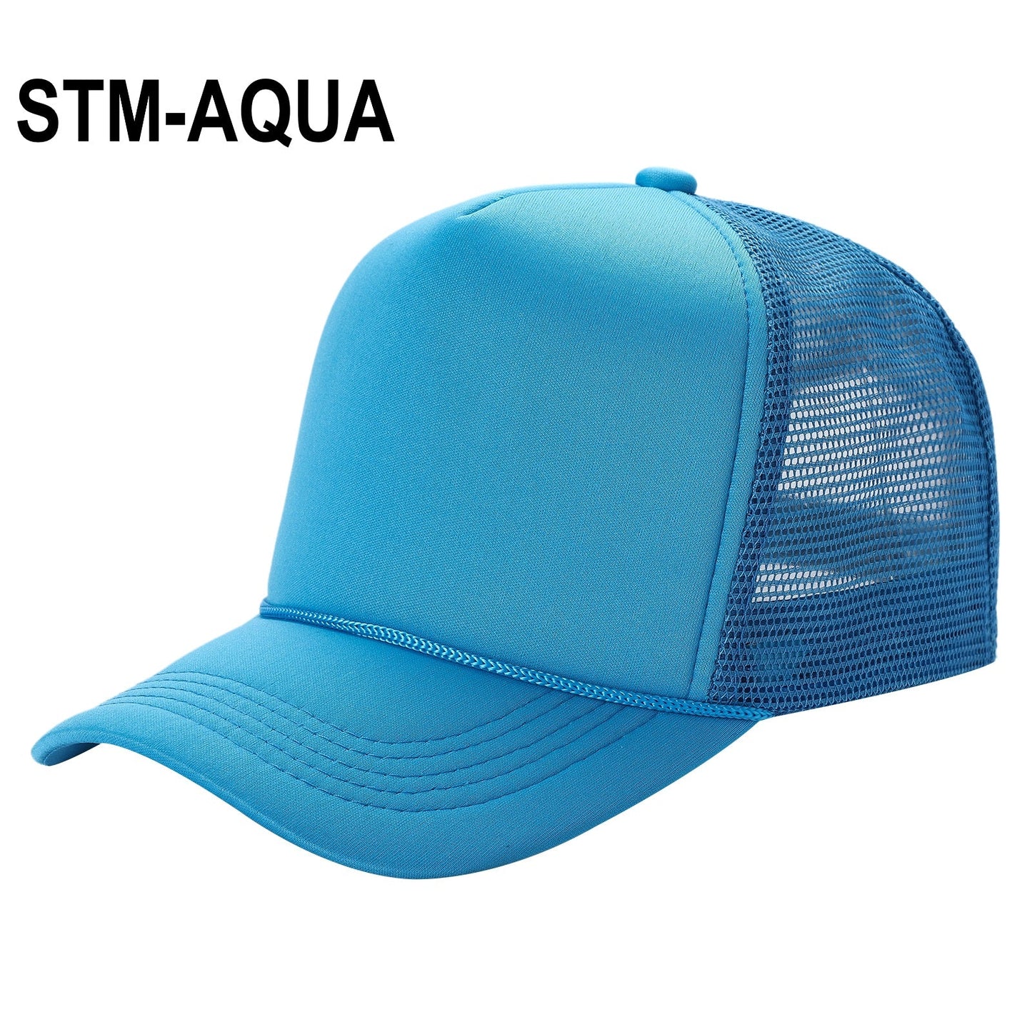 Sponge Foam Trucker Mesh for Kids 5panel Adult Unisex Stm | Burzip Inc