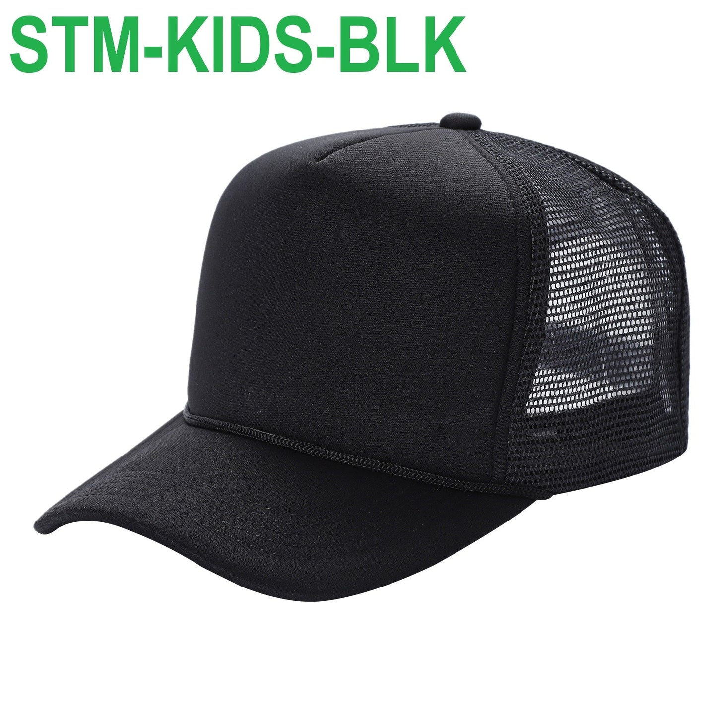 Sponge Foam Trucker Mesh for Kids 5panel Stmk | Burzip Inc #STMKIDS
