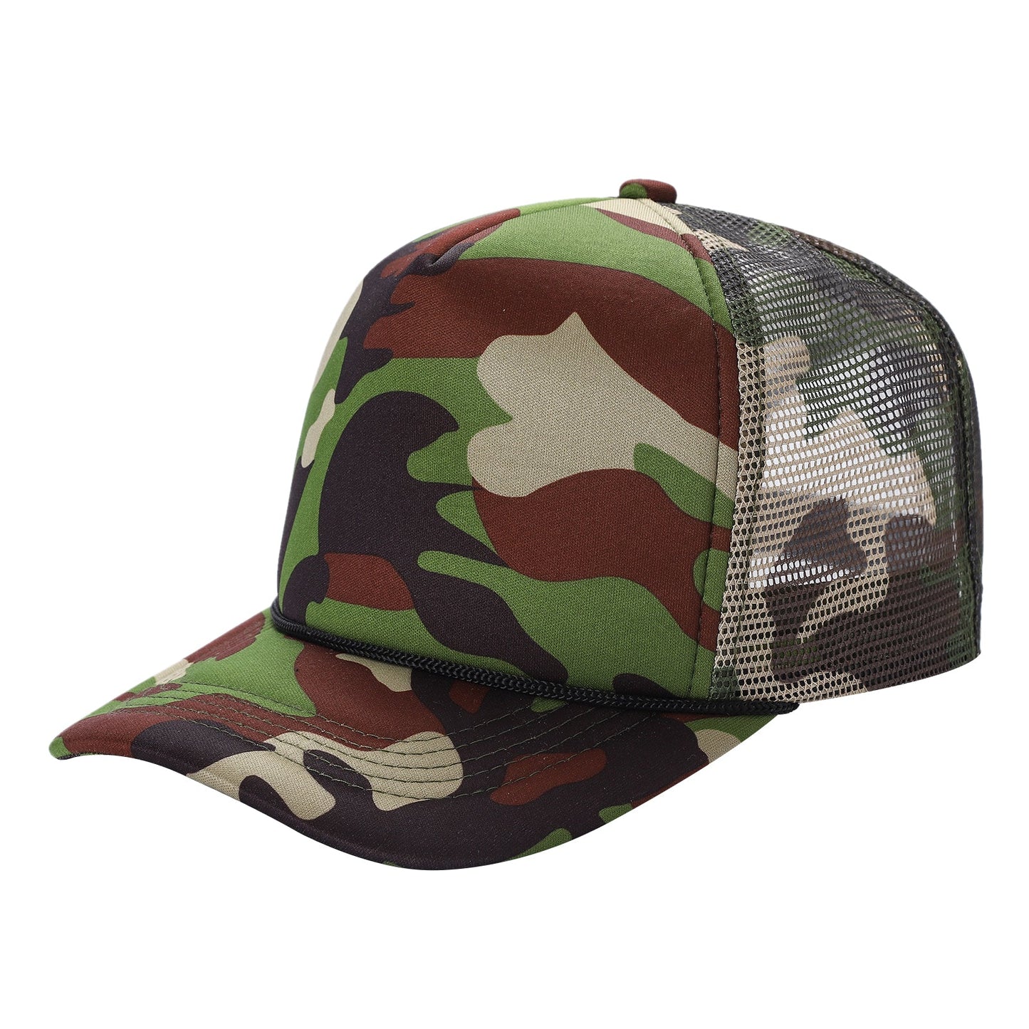 Sponge Foam Trucker Mesh for Kids 5panel Adult Unisex Stm | Burzip Inc