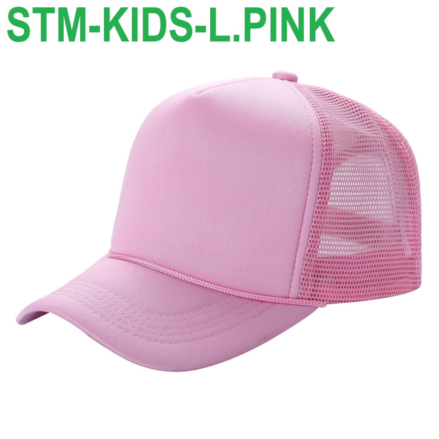 Sponge Foam Trucker Mesh for Kids 5panel Stmk | Burzip Inc #STMKIDS
