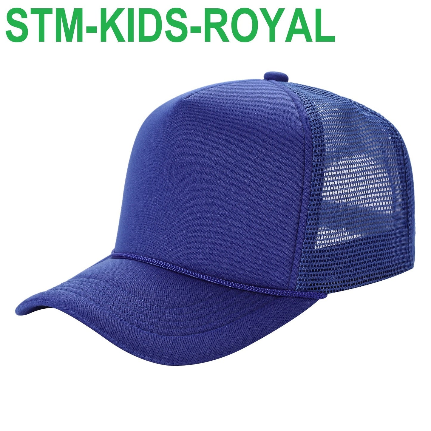 Sponge Foam Trucker Mesh for Kids 5panel Stmk | Burzip Inc #STMKIDS