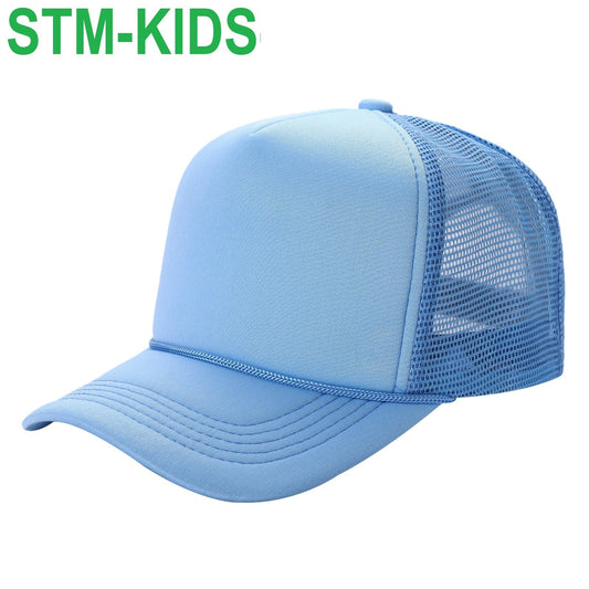 Sponge Foam Trucker Mesh for Kids 5panel Stmk | Burzip Inc #STMKIDS