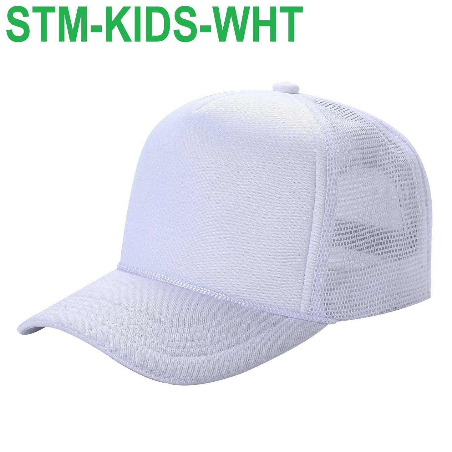Sponge Foam Trucker Mesh for Kids 5panel Stmk | Burzip Inc #STMKIDS