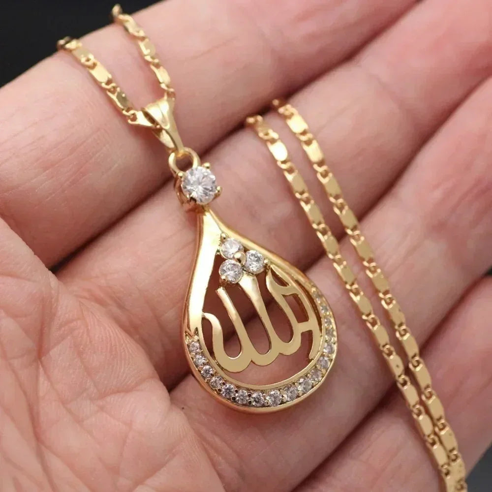 Delicate Crystal Cross Pendant Women Girls Necklace Elegant Party Wedding Jewelry Catholic Amulet Gift