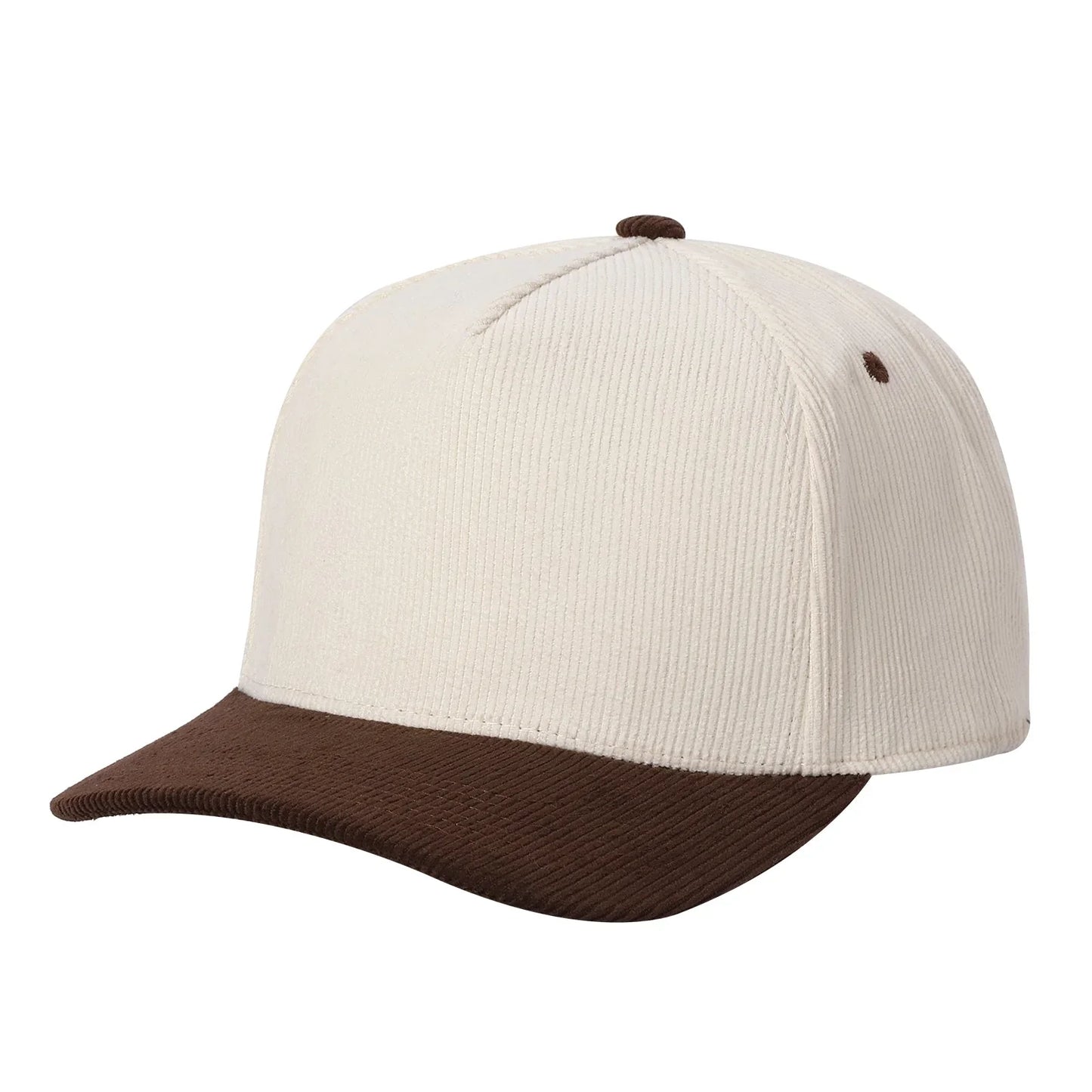 5panel Twill Head Corduroy Bill Blank Baseball Cap TCFC2 | Burzip Inc #TCFC