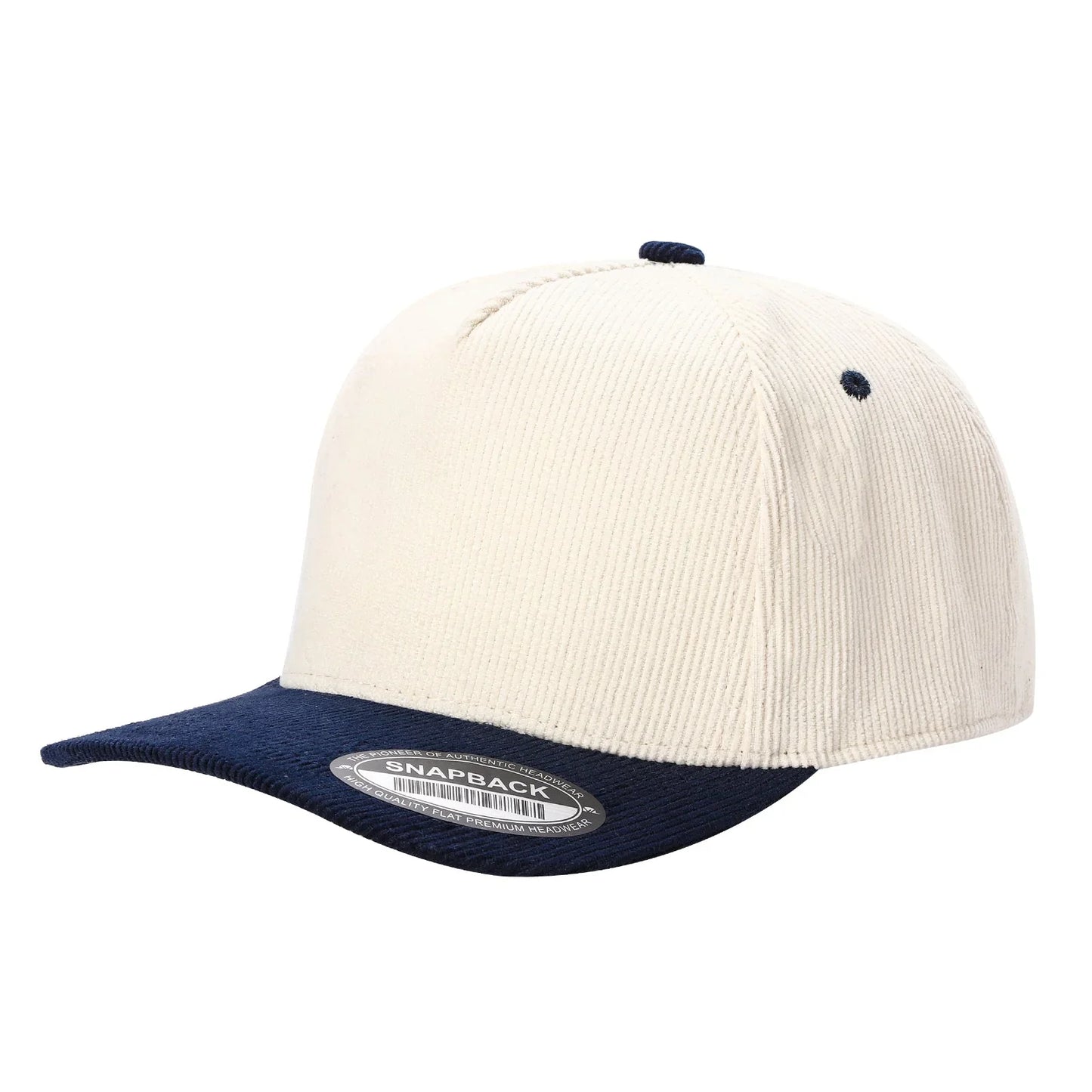 5panel Twill Head Corduroy Bill Blank Baseball Cap TCFC2 | Burzip Inc #TCFC