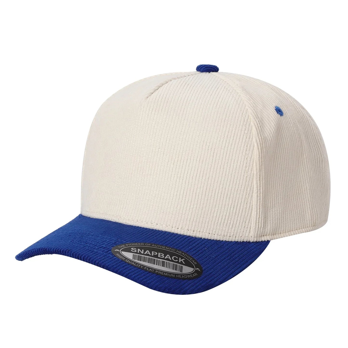5panel Twill Head Corduroy Bill Blank Baseball Cap TCFC2 | Burzip Inc #TCFC