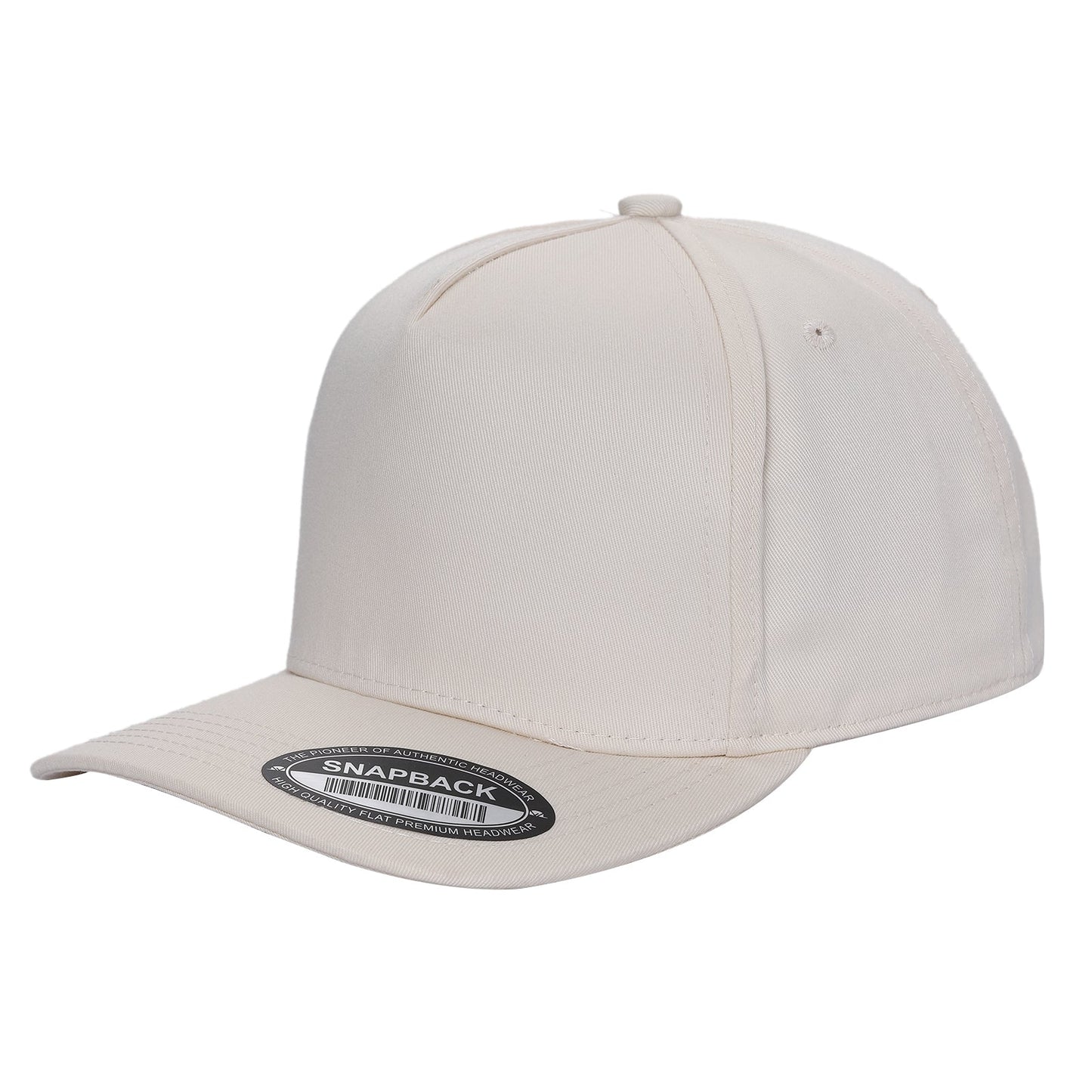 TCBLK-5 Panel Black Color Snapback Baseball Cap