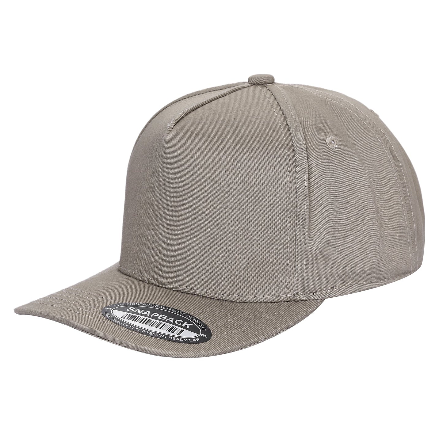 TCBLK-5 Panel Black Color Snapback Baseball Cap