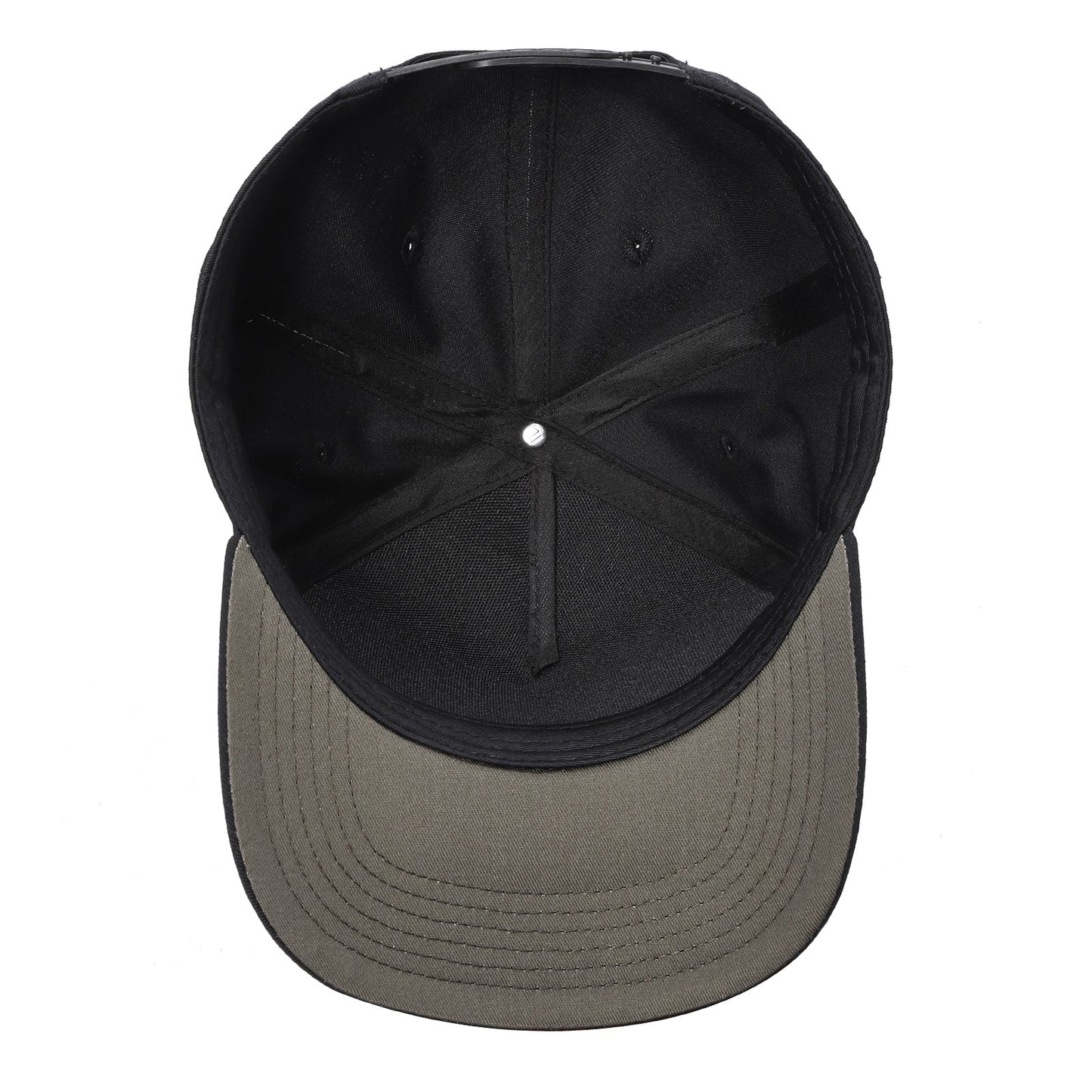 5Panel Solid Color Snapback Baseball Cap tcsol
