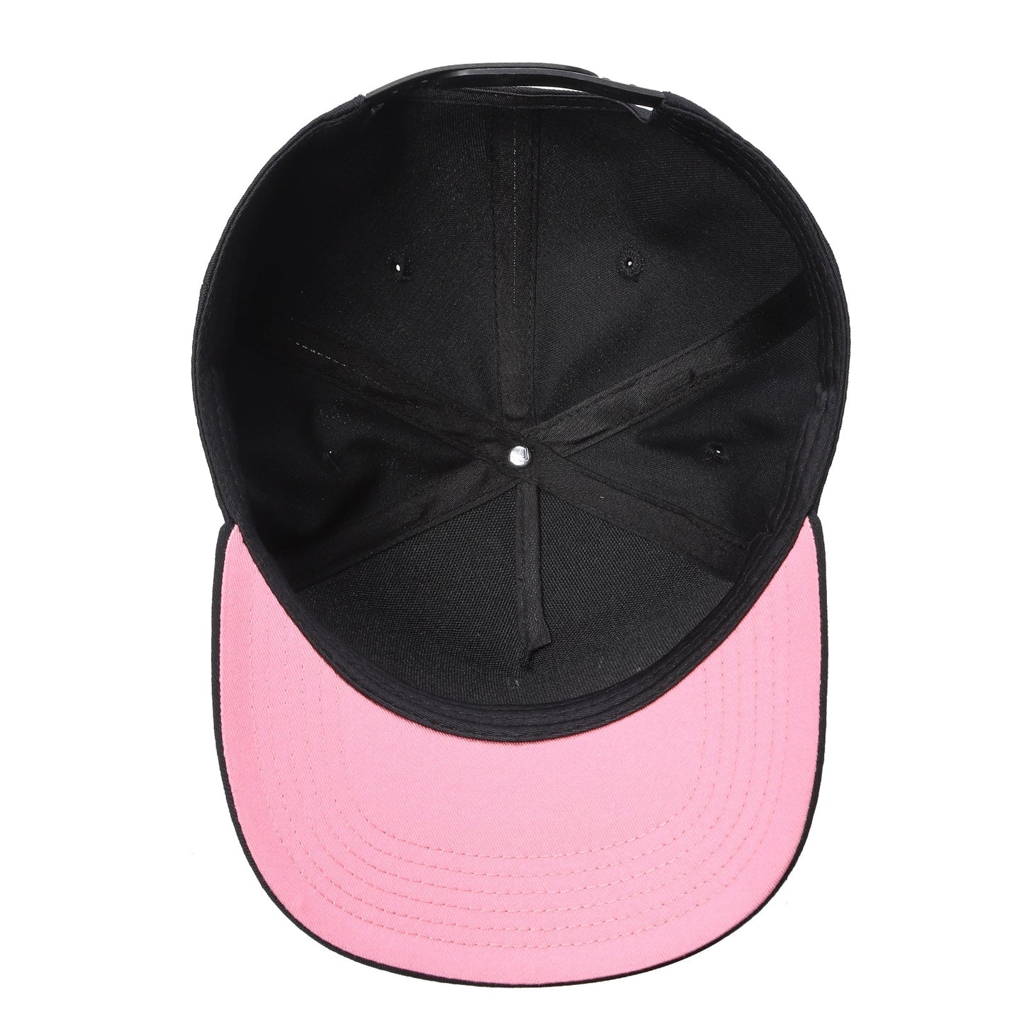 5Panel Solid Color Snapback Baseball Cap tcsol