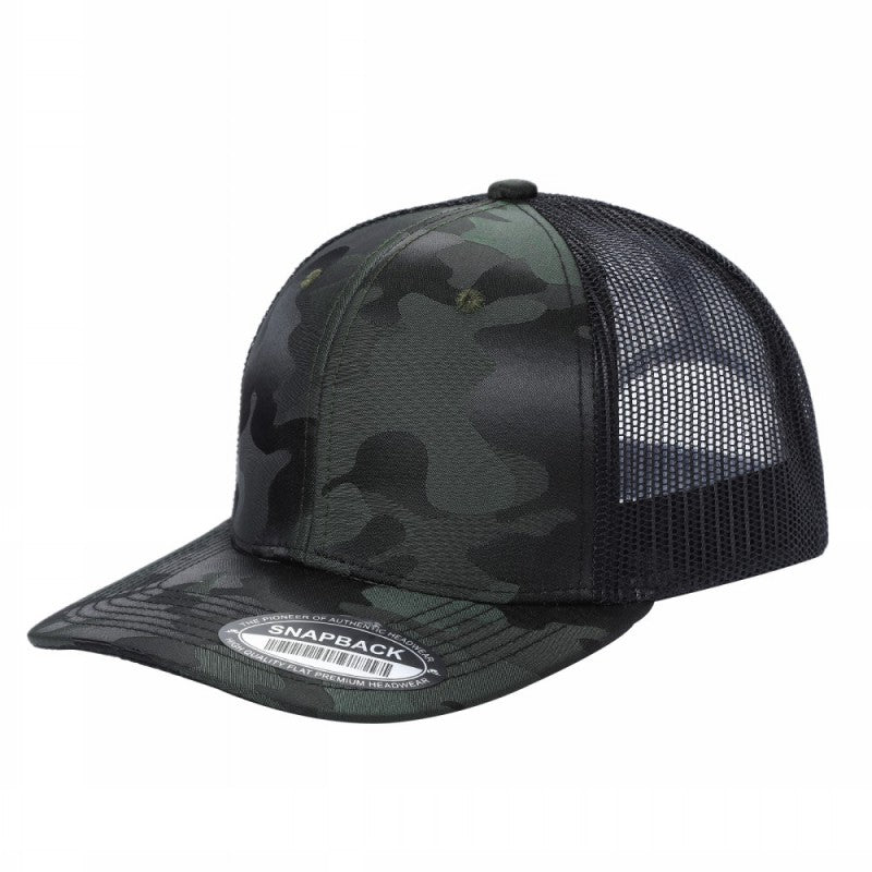 6panel Twill Crown Tracker Mesh Snapback 6trtm | Burzip Inc