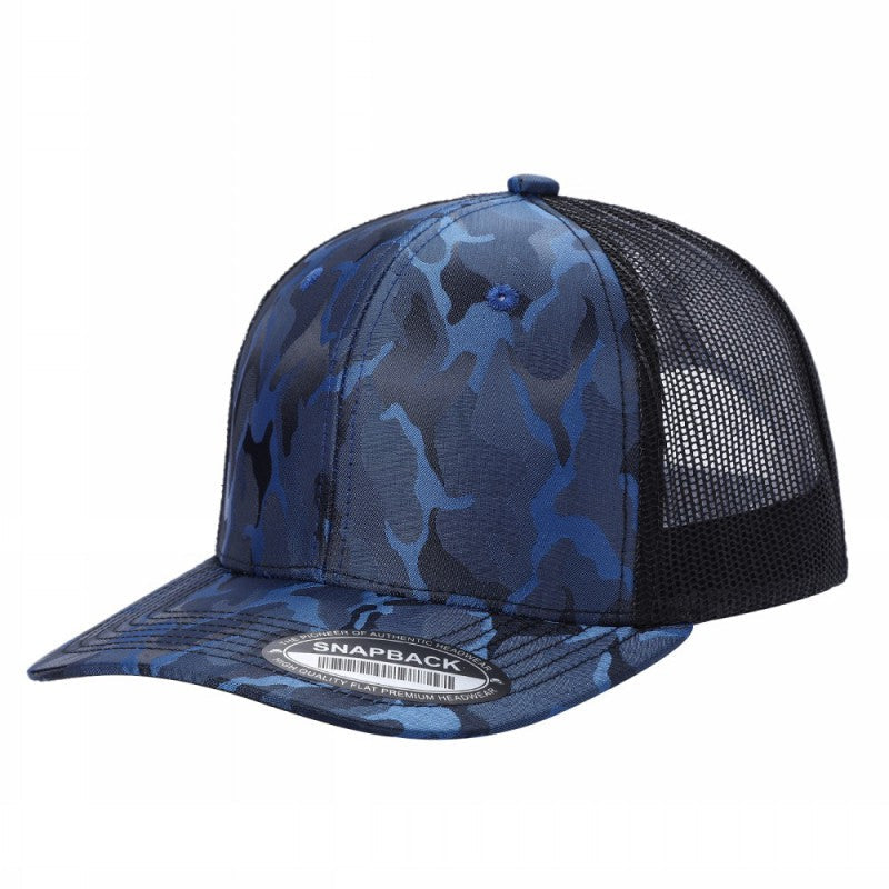 6panel Twill Crown Tracker Mesh Snapback 6trtm | Burzip Inc
