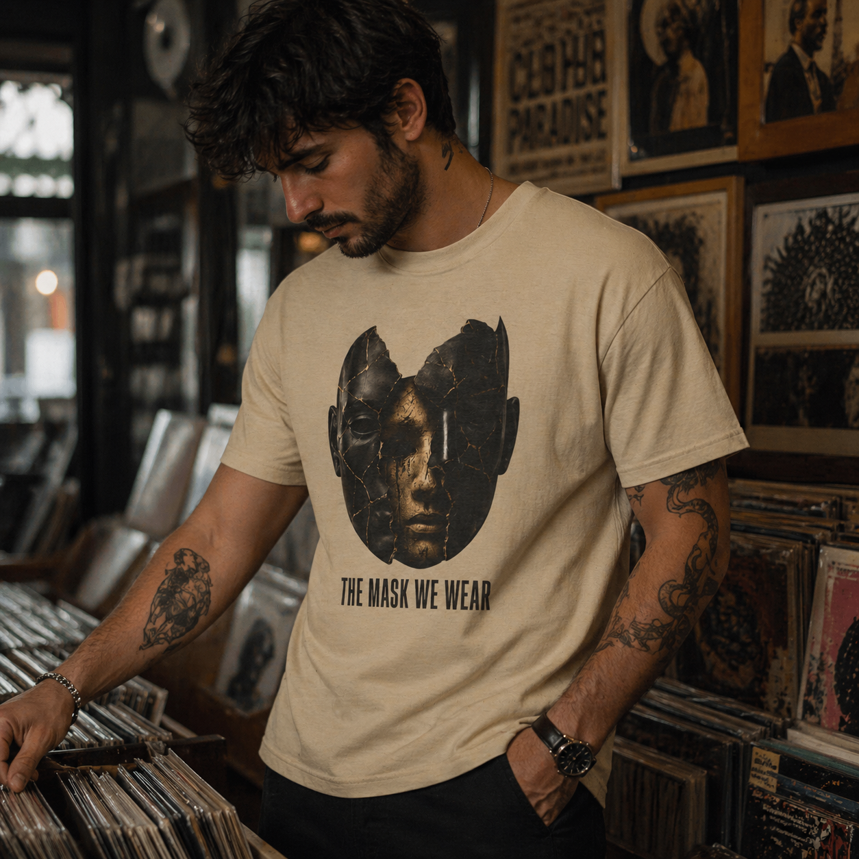 The Mask We Wear T-Shirt | SEEN Identity Streetwear Tee