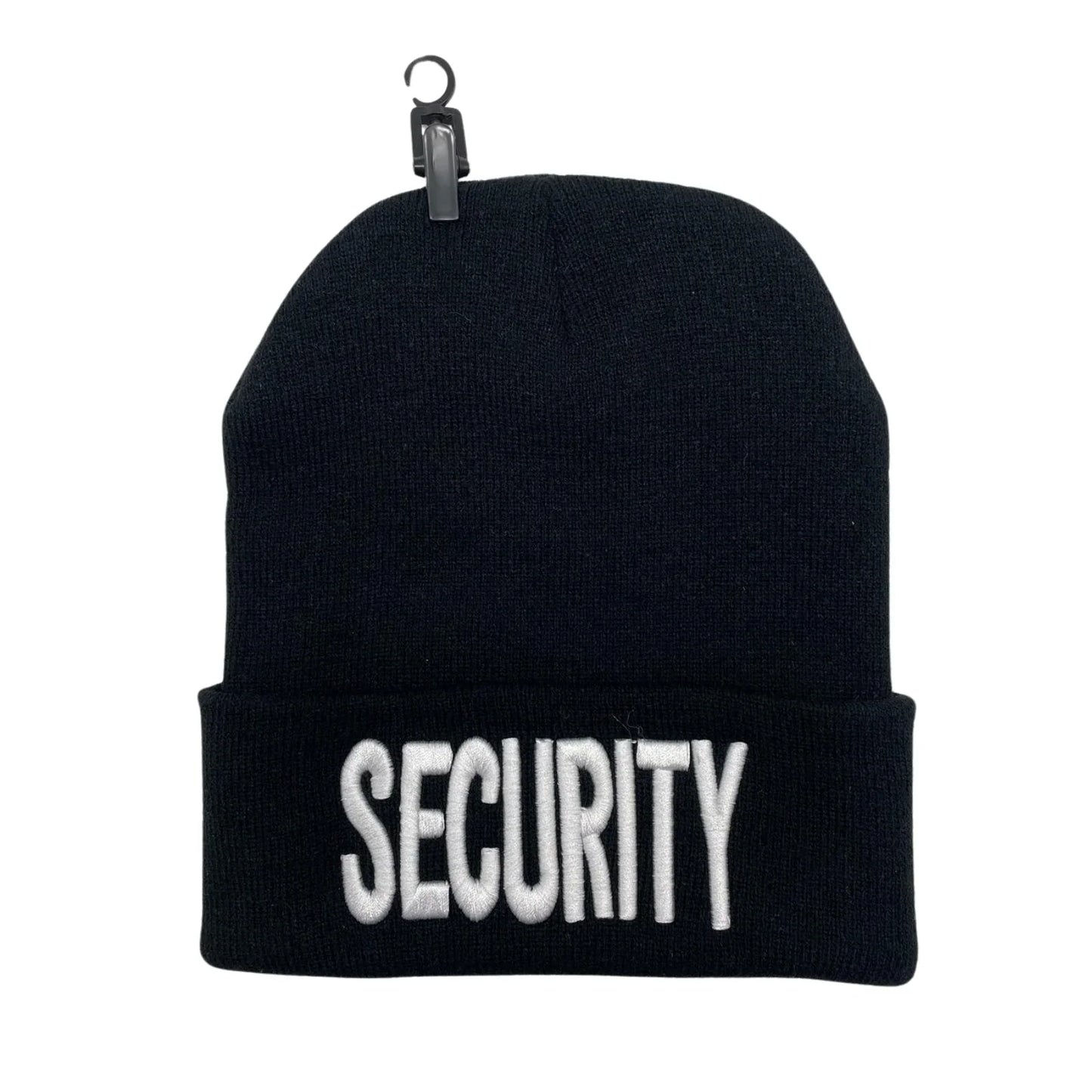 LONG BEANIE W/EMBROIDERY  (SECURITY)