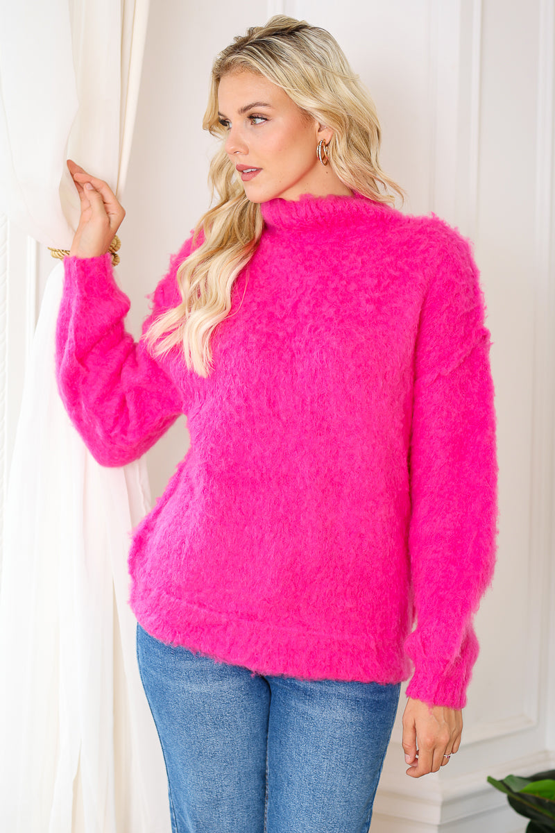 WT0007-PK3-TURTLENECK SWEATER THICKEN WARM PULLOVER-$16 (SML:111=3PCS)