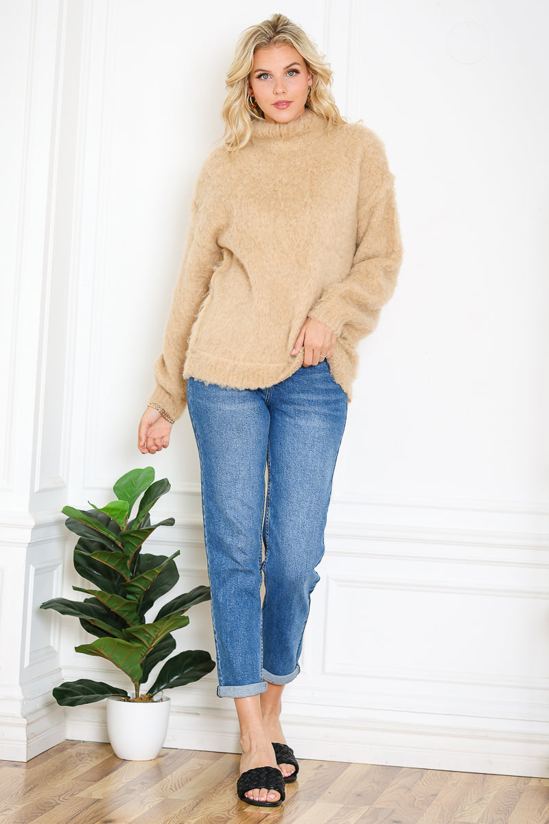 WT0007-PC-TURTLENECK SWEATER THICKEN WARM PULLOVER-$17/PC