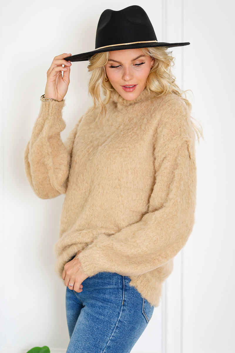 WT0007-PK3-TURTLENECK SWEATER THICKEN WARM PULLOVER-$16 (SML:111=3PCS)