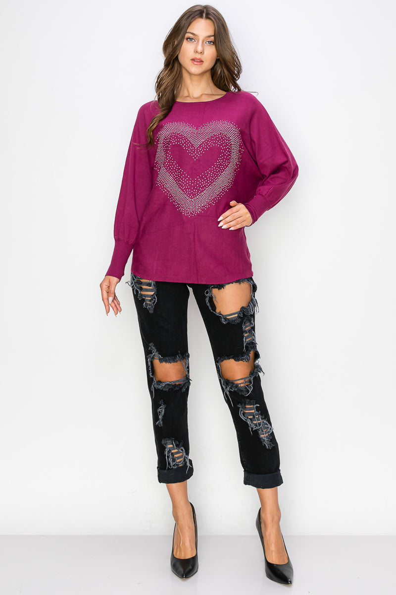 WT0033 PK3 Knit Sweater Long Sleeve | Burzip Inc #WT0033-PK3