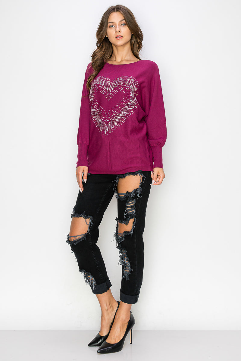 WT0033 PK3 Knit Sweater Long Sleeve | Burzip Inc #WT0033-PK3