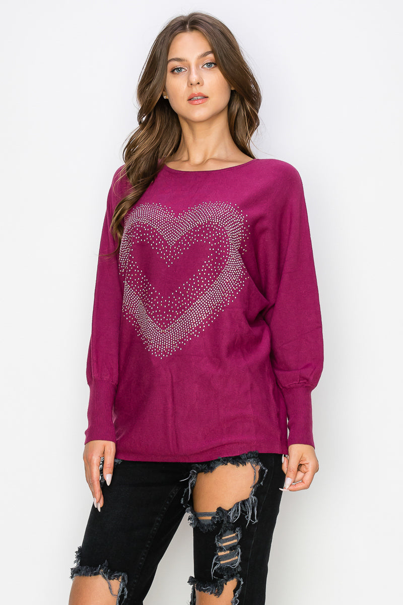 WT0033 PK3 Knit Sweater Long Sleeve | Burzip Inc #WT0033-PK3