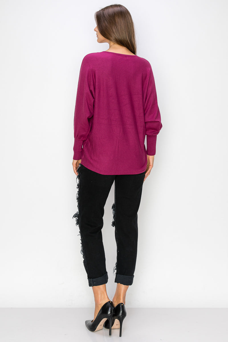 WT0033 PK3 Knit Sweater Long Sleeve | Burzip Inc #WT0033-PK3