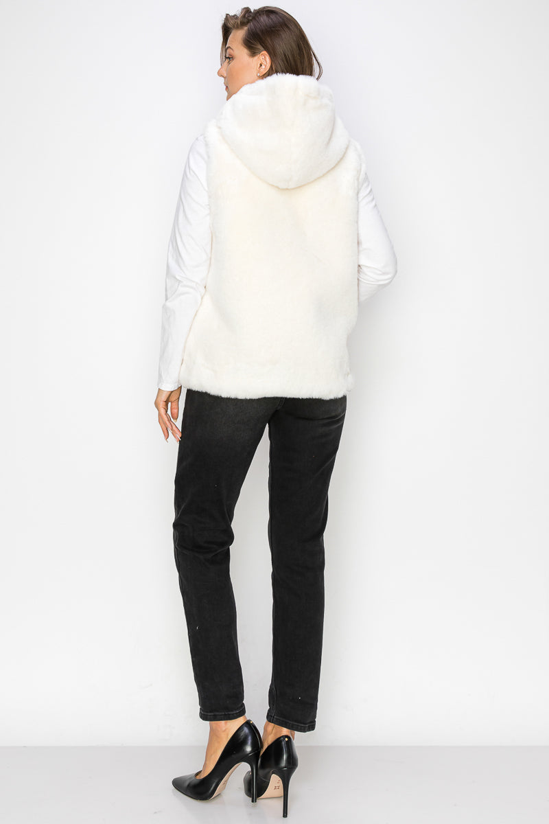 WV0038-PK8-RABBIT HOODED FUR VEST-$24 (SMLXL:2222=8PCS)