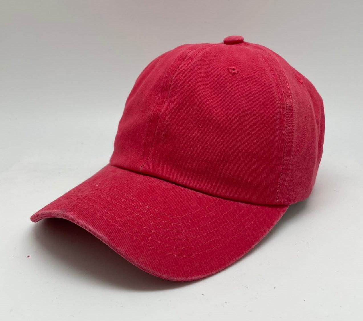 Pigment Dyed Dad Hat with Buckle Adlustable Blank Caps Pdh | Burzip Inc