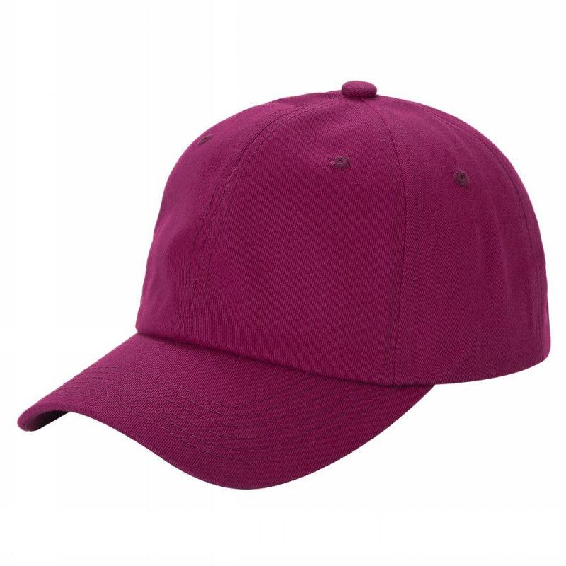 Cotton Dad Hat Solid 6panel Buckle Adjustable Blank Caps Cdh | Burzip Inc