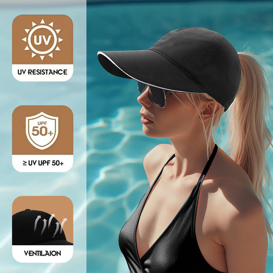 Quick-Dry Waterproof Sports Baseball Cap – Lengthened Brim, 9 Colors