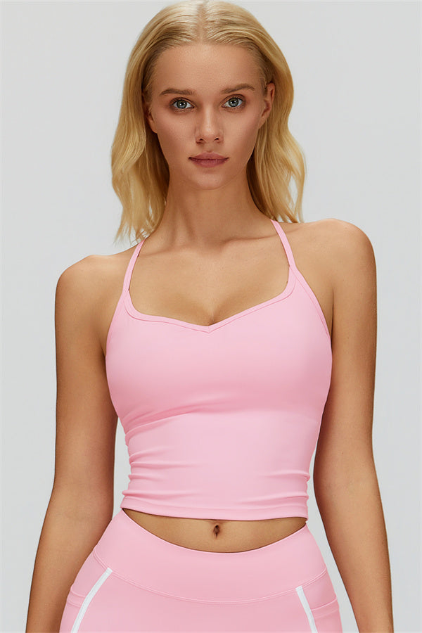The Whisper Crop Top Shorts 2-Piece Set