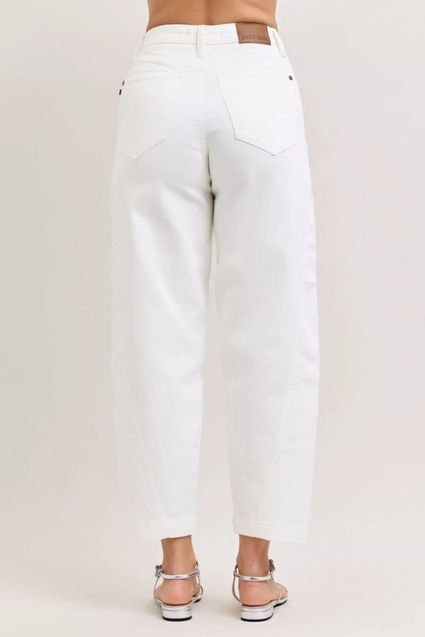 Judy Blue High-Waisted Rigid Magic Panel Barrel Jeans