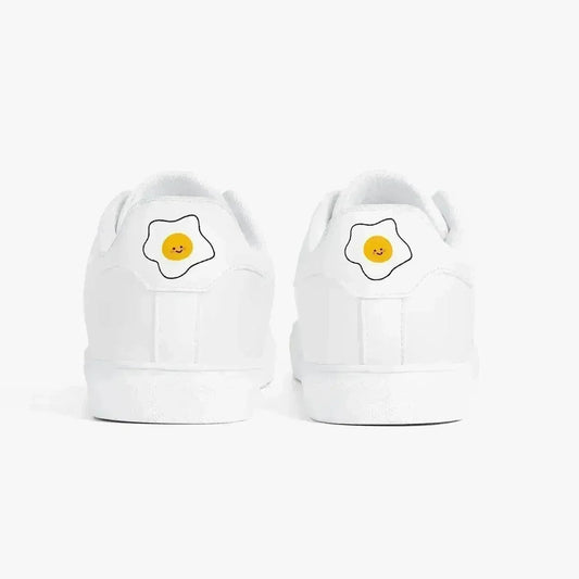 Jacki Easlick Lux Egg Low-Top Leather Sneakers